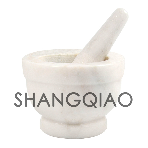 Marble Mortar and Pestle SQ107M2