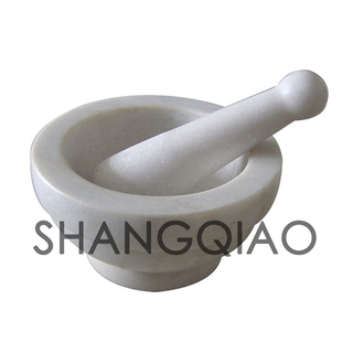 Marble Mortar and Pestle SQ138M2