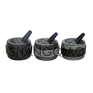 Granite Mortar And Pestle SQ151G5A,SQ151G5B,SQ151G5C